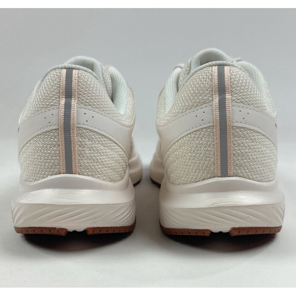 Saucony Cohesion 17 Women 11 Wide White Pink Shoes Running Athletic S10944-130 - Picture 7 of 9